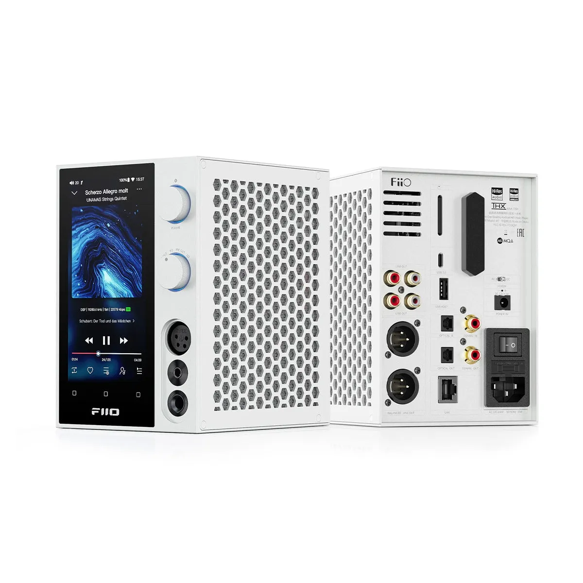 FiiO R7 All-in-One Player, Streamer, and Headphone Amp/DAC (Open Box)