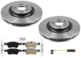 Frt OE Style Carbon Disc Brake Rotors Pads For Mercedes Benz GL320 350 2007-2012
