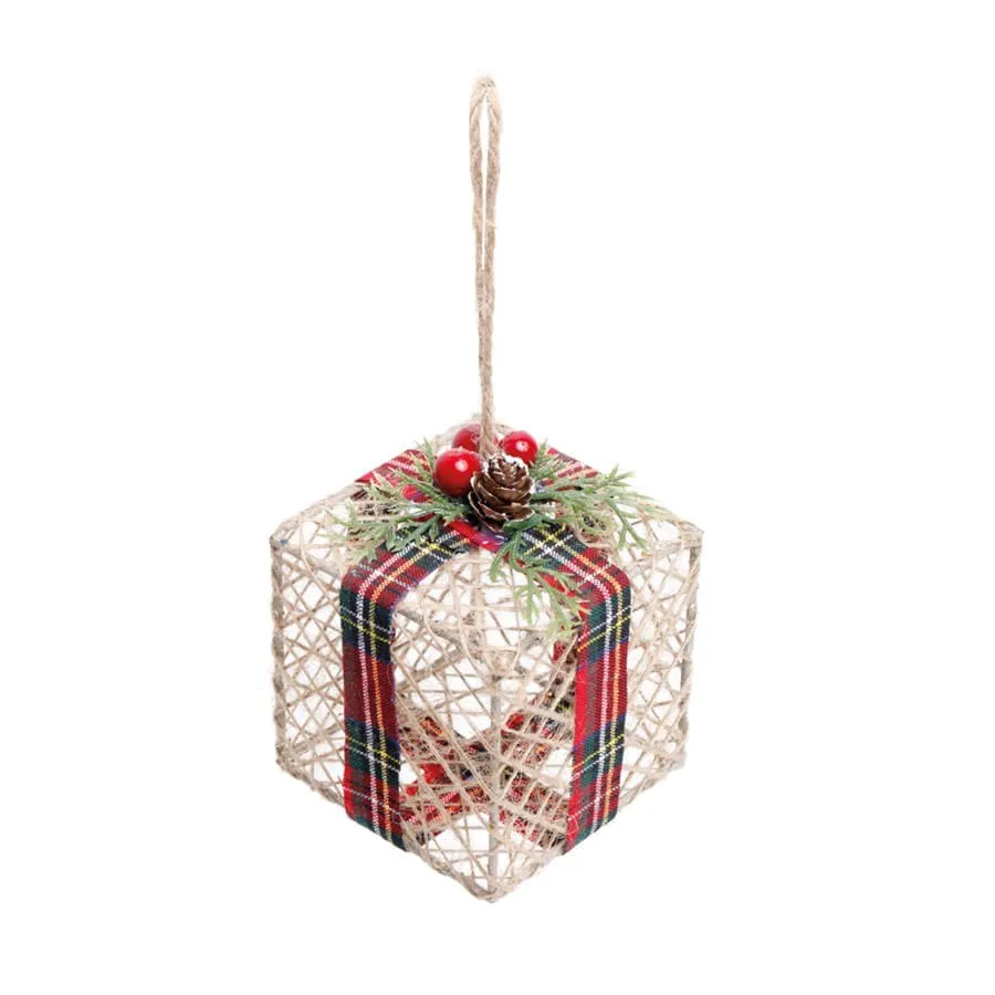 Gift Box Hanging Ornament