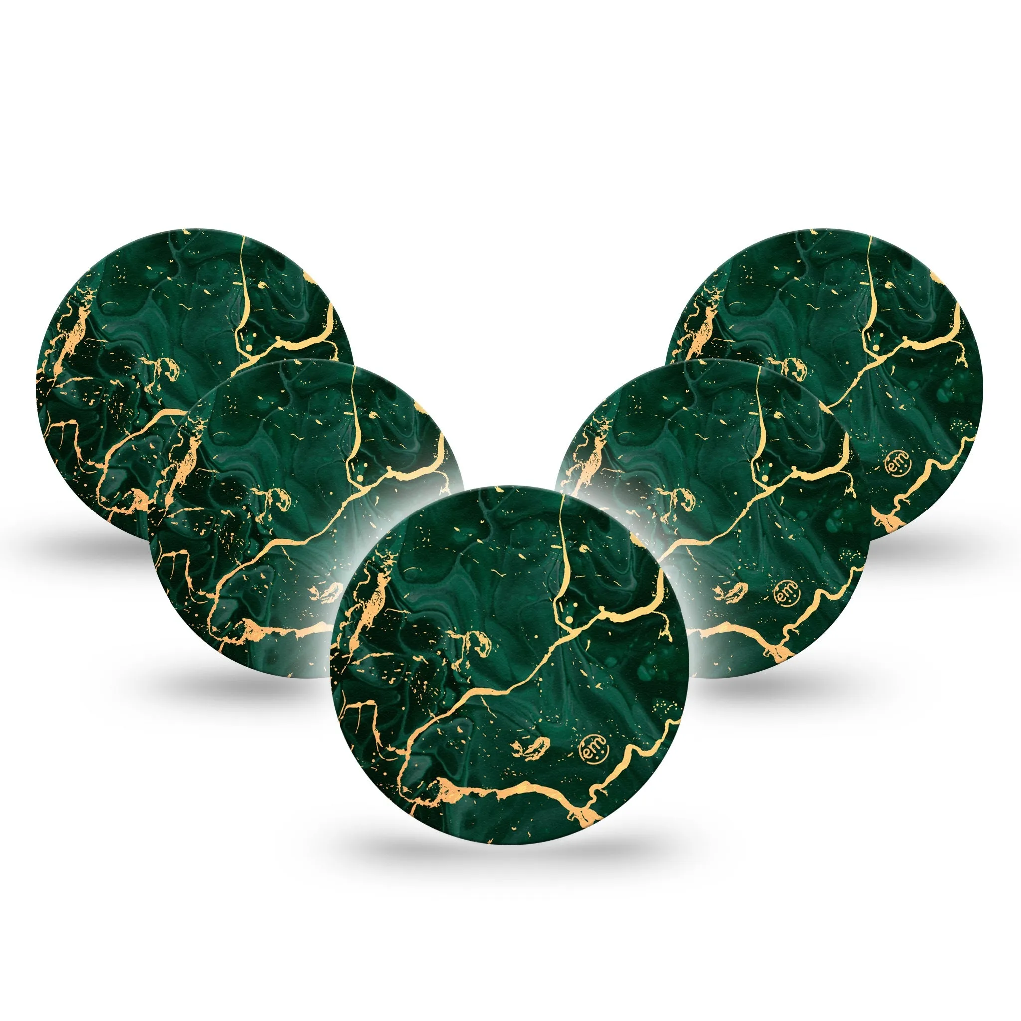 Green & Gold Marble Libre 3 Overpatch