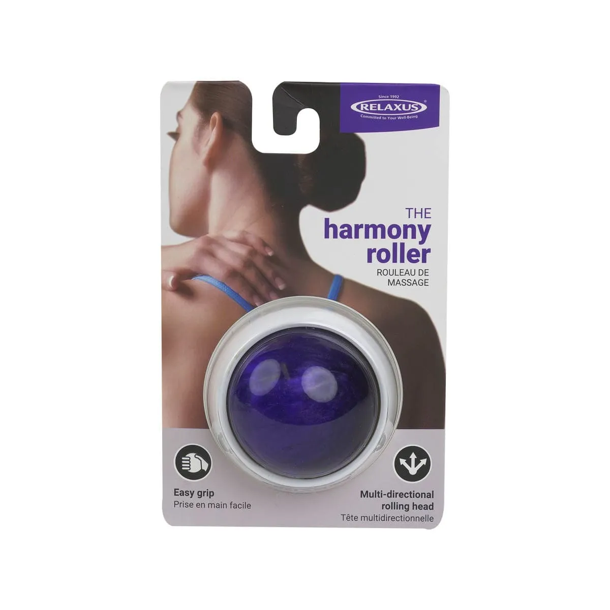 Harmony Handheld Massage Rollers Blister Pack