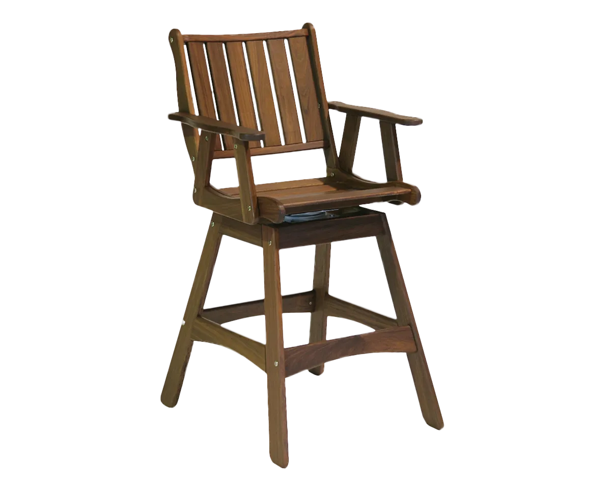 Heritage Integra Swivel Hight Dining Arm Chair