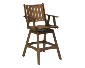 Heritage Integra Swivel Hight Dining Arm Chair