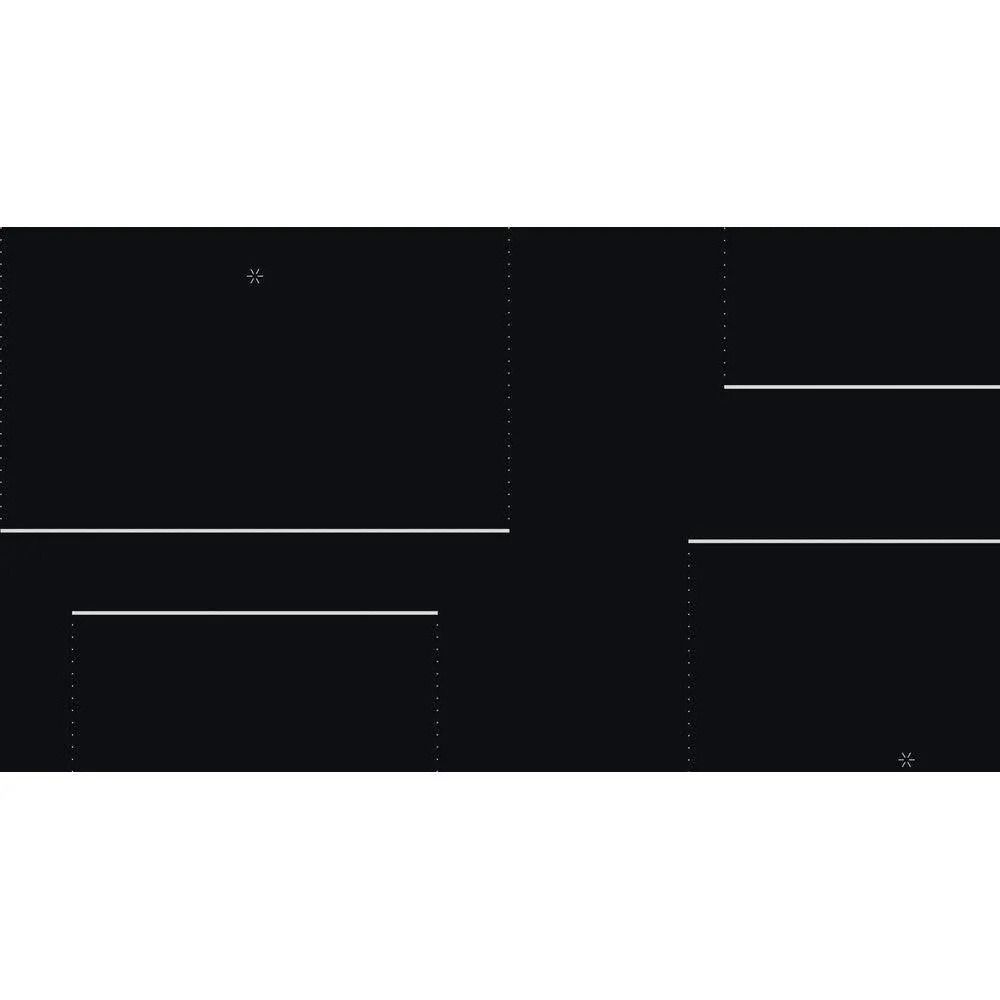 Hotpoint 60CM 4 Zone Ceramic Induction Hob - Black | TQ4160SBF