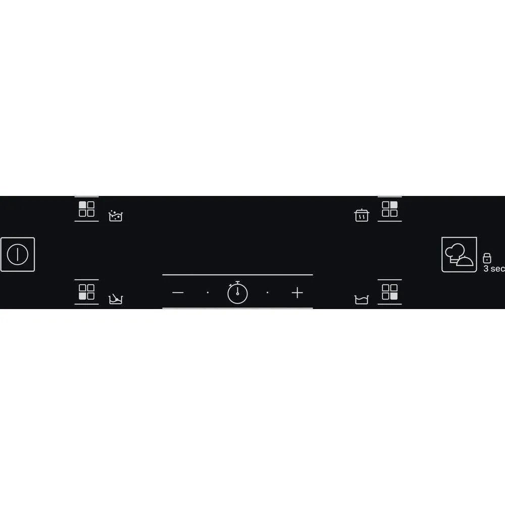 Hotpoint 60CM 4 Zone Ceramic Induction Hob - Black | TQ4160SBF