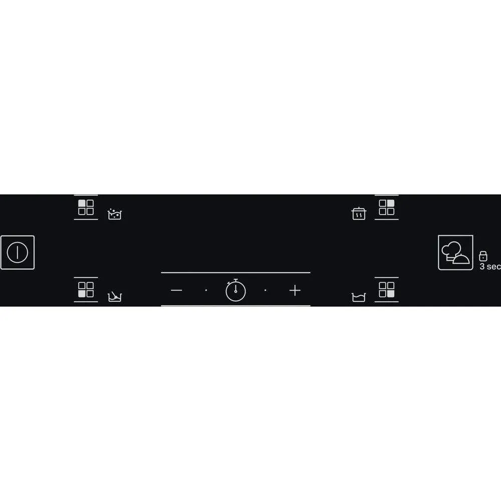 Hotpoint 60CM 4 Zone Ceramic Induction Hob - Black | TQ4160SBF