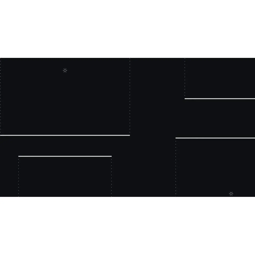Hotpoint 60CM 4 Zone Ceramic Induction Hob - Black | TQ4160SBF