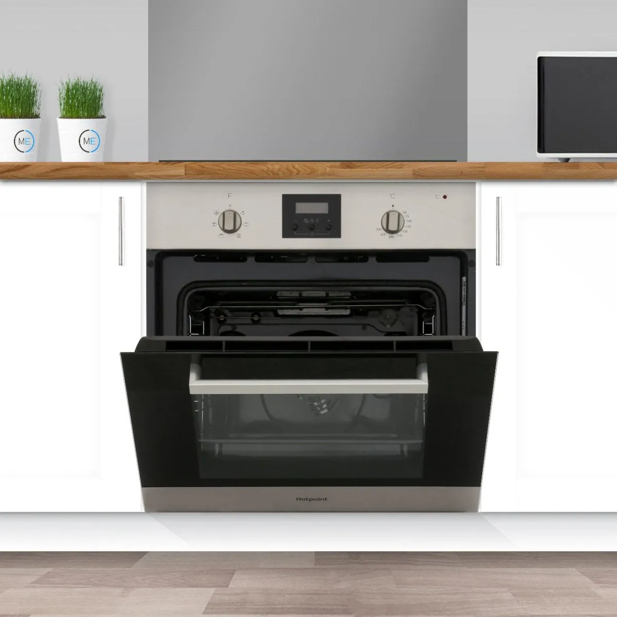Hotpoint AOY54CIX 65 Liters Built In Electric Single Oven - Inox