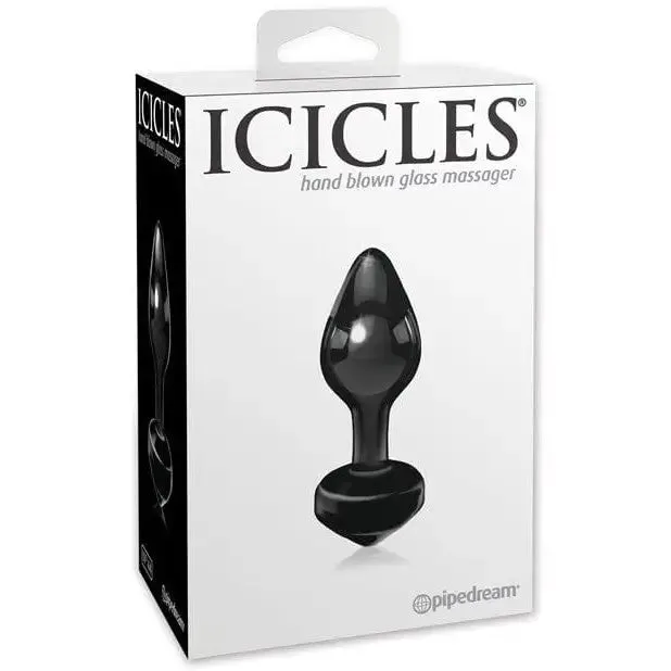Icicles No. 44 Hand Blown Glass Butt Plug