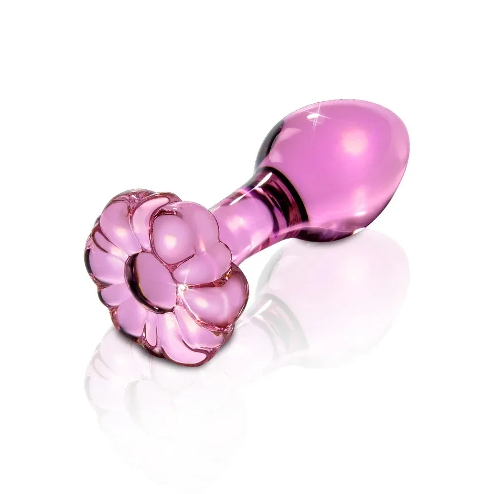 Icicles No. 48 3.5in Glass Plug with Flower Base
