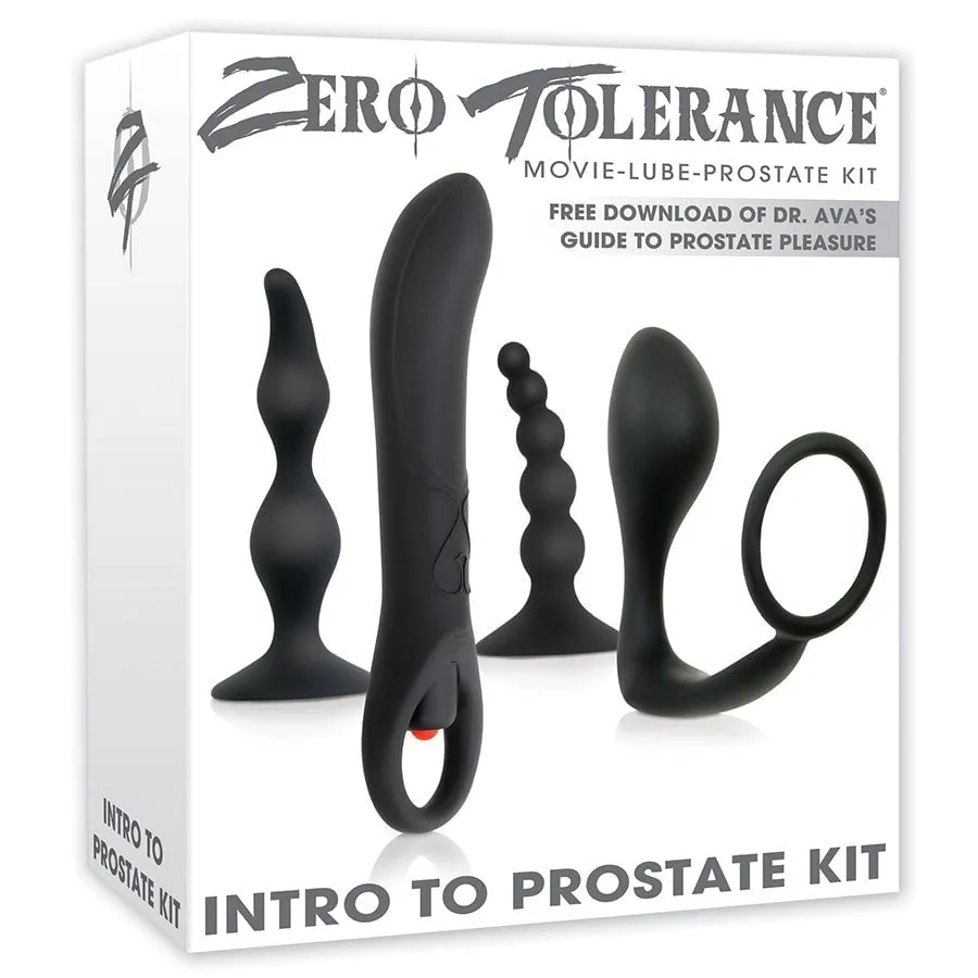 Intro to Prostate Beginners Male Sex Toy Kit by Zero Tolerance
