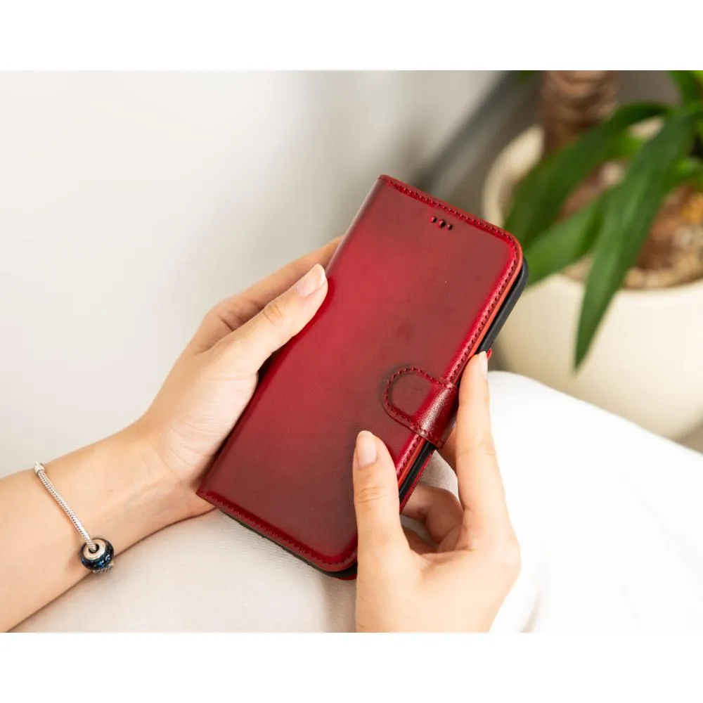 iPhone 14 Pro Max Case With RFID - Burnished Red