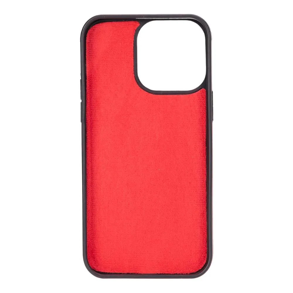 iPhone 14 Pro Max Case With RFID - Burnished Red