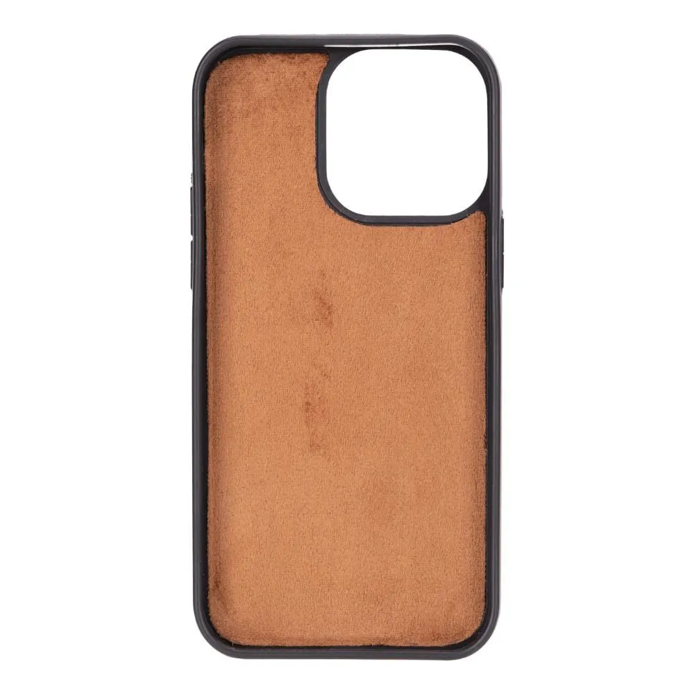 iPhone 14 Pro Max Case With RFID - Burnished Tan
