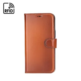 iPhone 14 Pro Max Case With RFID - Burnished Tan