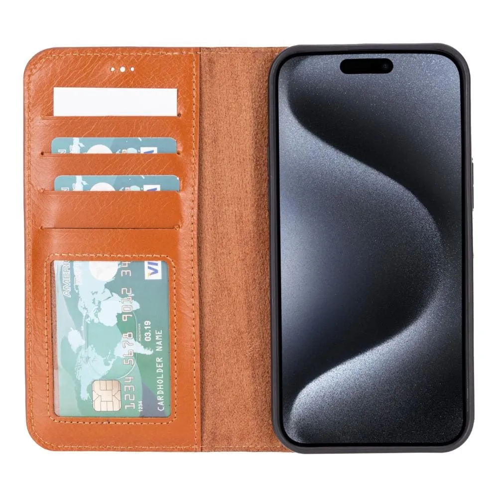 iPhone 14 Pro Max Case With RFID - Burnished Tan