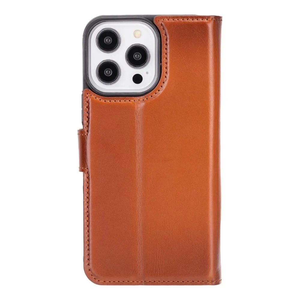 iPhone 14 Pro Max Case With RFID - Burnished Tan