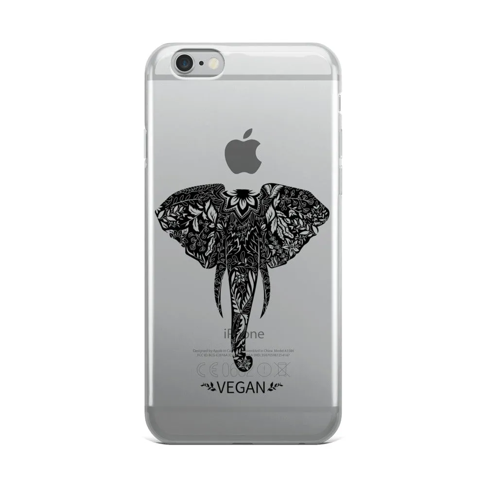 iPhone Vegan Elephant  Case