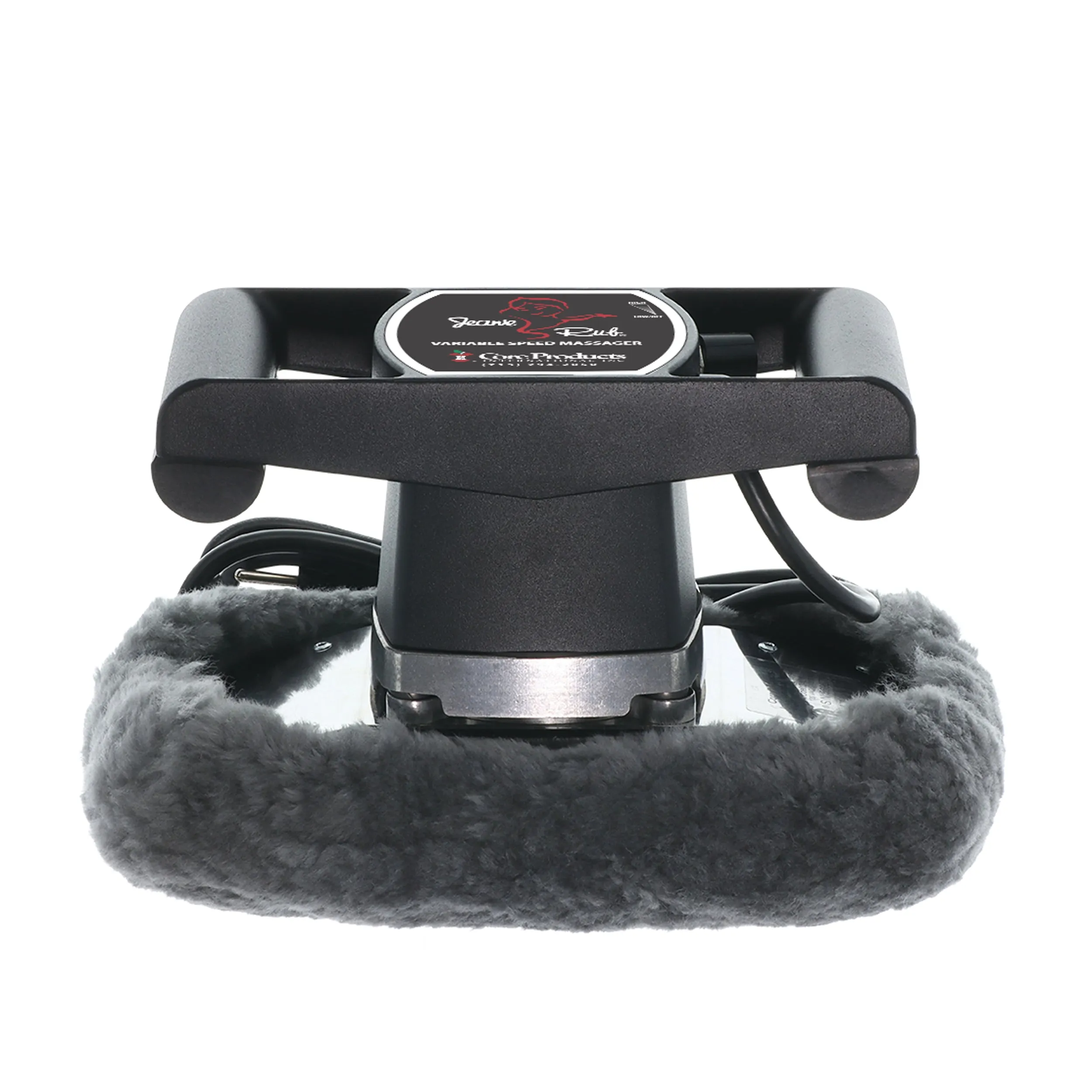 Jeanie Rub Massager & Sheepskin Pad Cover Combo