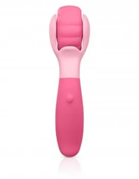 JimmyJane Evoke Sol-o Vibrating Massage Wheel - Pink
