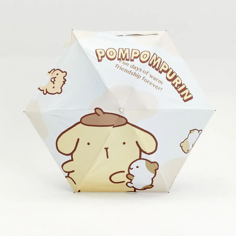 Kawaii Sanrio Character Print Rain Or Shine Umbrella