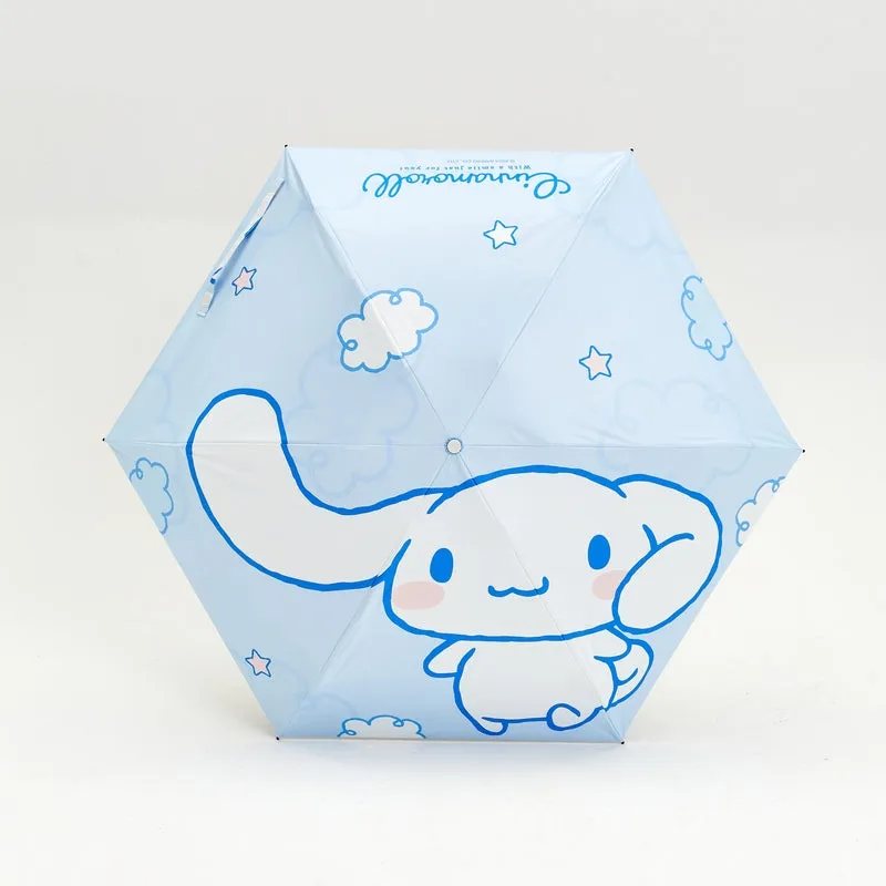 Kawaii Sanrio Character Print Rain Or Shine Umbrella