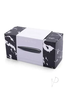 Le Wand Crystal Slim Wand Blk Obsidian