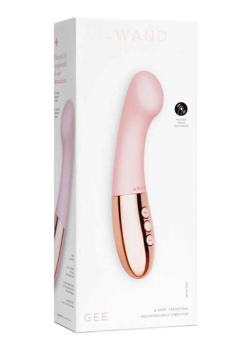 Le Wand Gee Rechargeable Silicone Body Wand