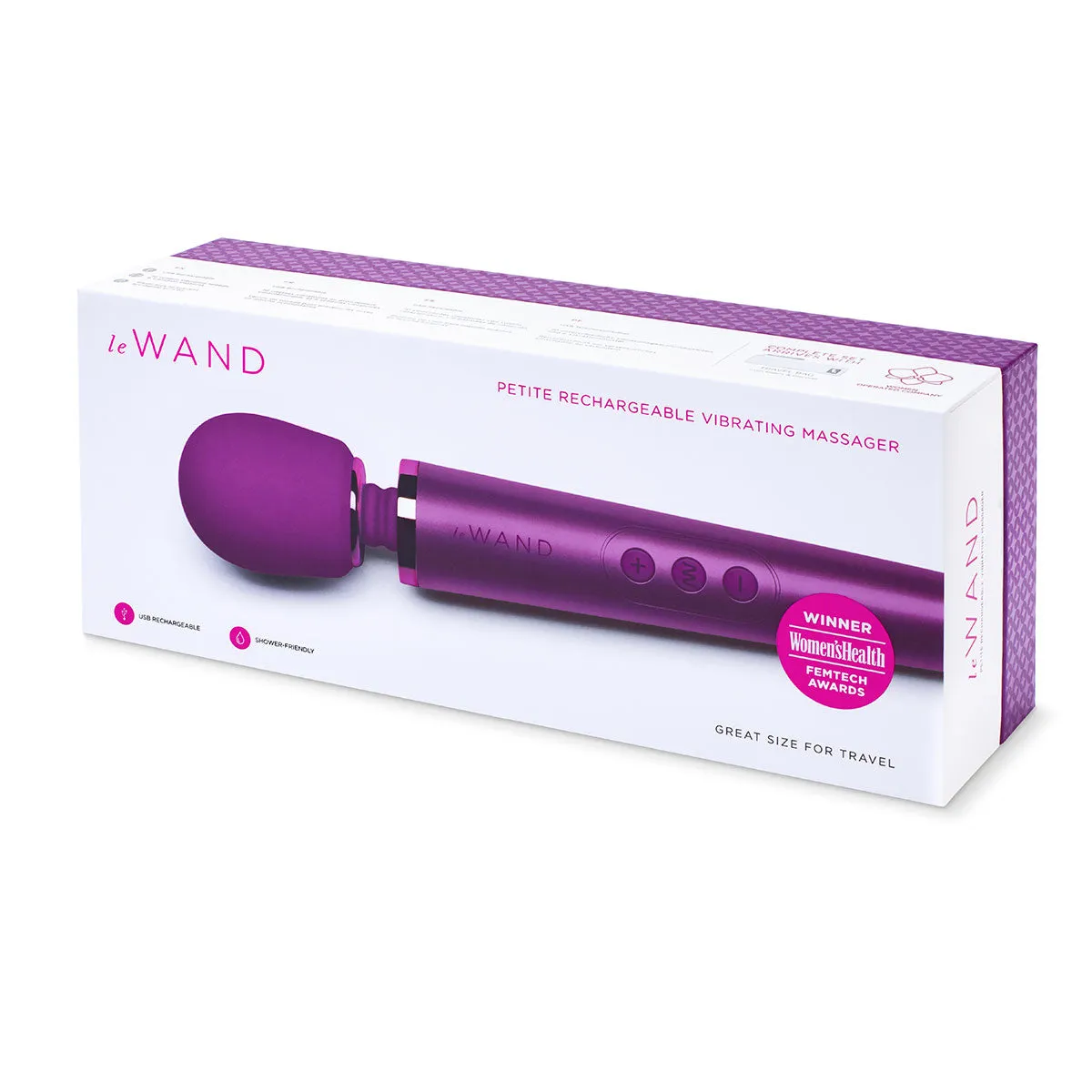 Le Wand Petite Massager - Dark Cherry