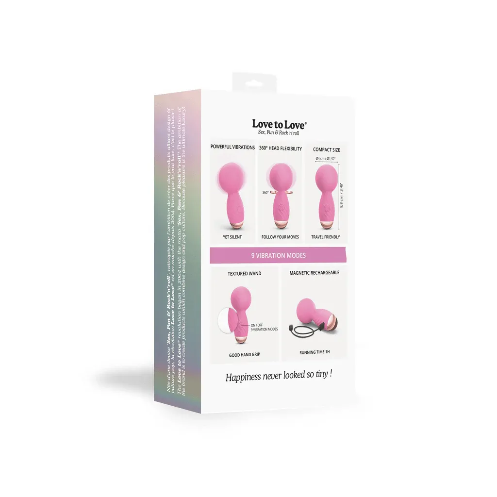 Love to Love Itsy Bitsy Mini Wand Vibrator