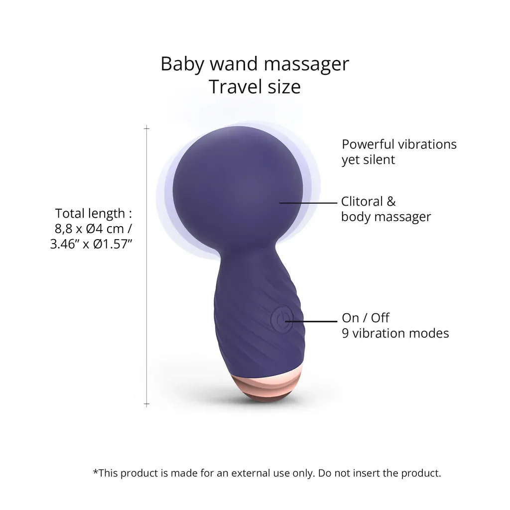 Love to Love Itsy Bitsy Mini Wand Vibrator