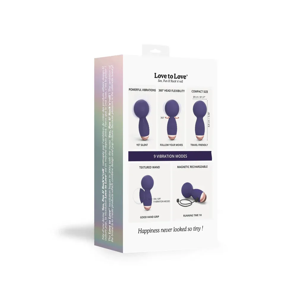 Love to Love Itsy Bitsy Mini Wand Vibrator