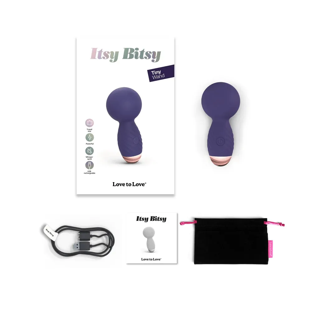 Love to Love Itsy Bitsy Mini Wand Vibrator