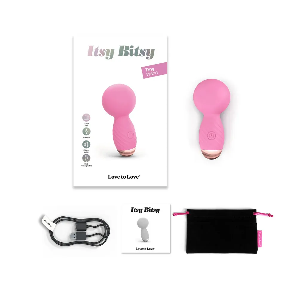 Love to Love Itsy Bitsy Mini Wand Vibrator