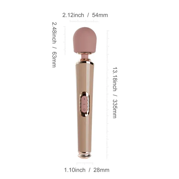 Madame Clitoral and Nipples 3 Speed Wand Massager