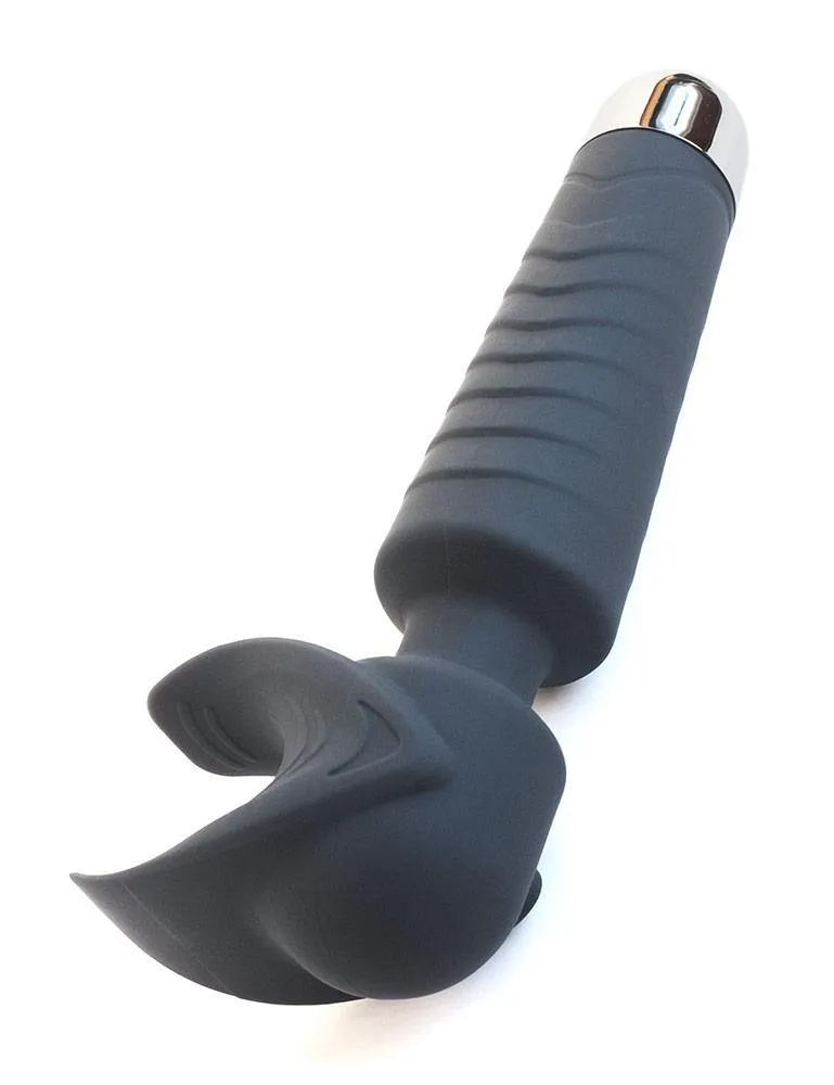 Man Wand Silicone Vibrating Penis Masturbator