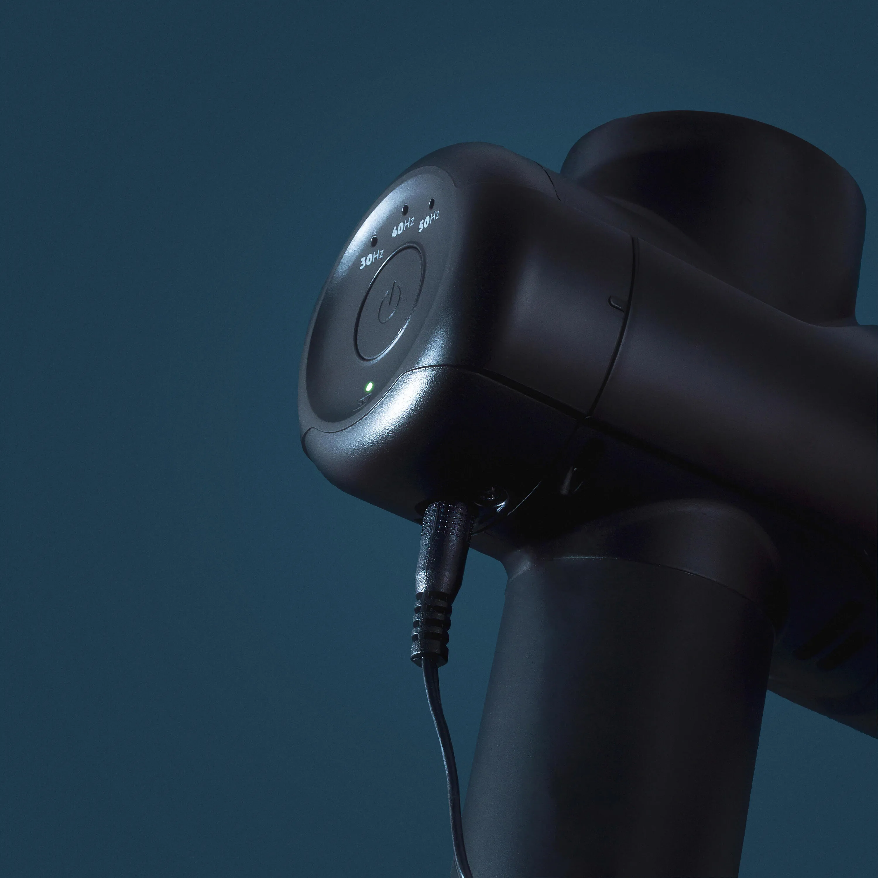 Massage gun percussion massager DECATHLON, black