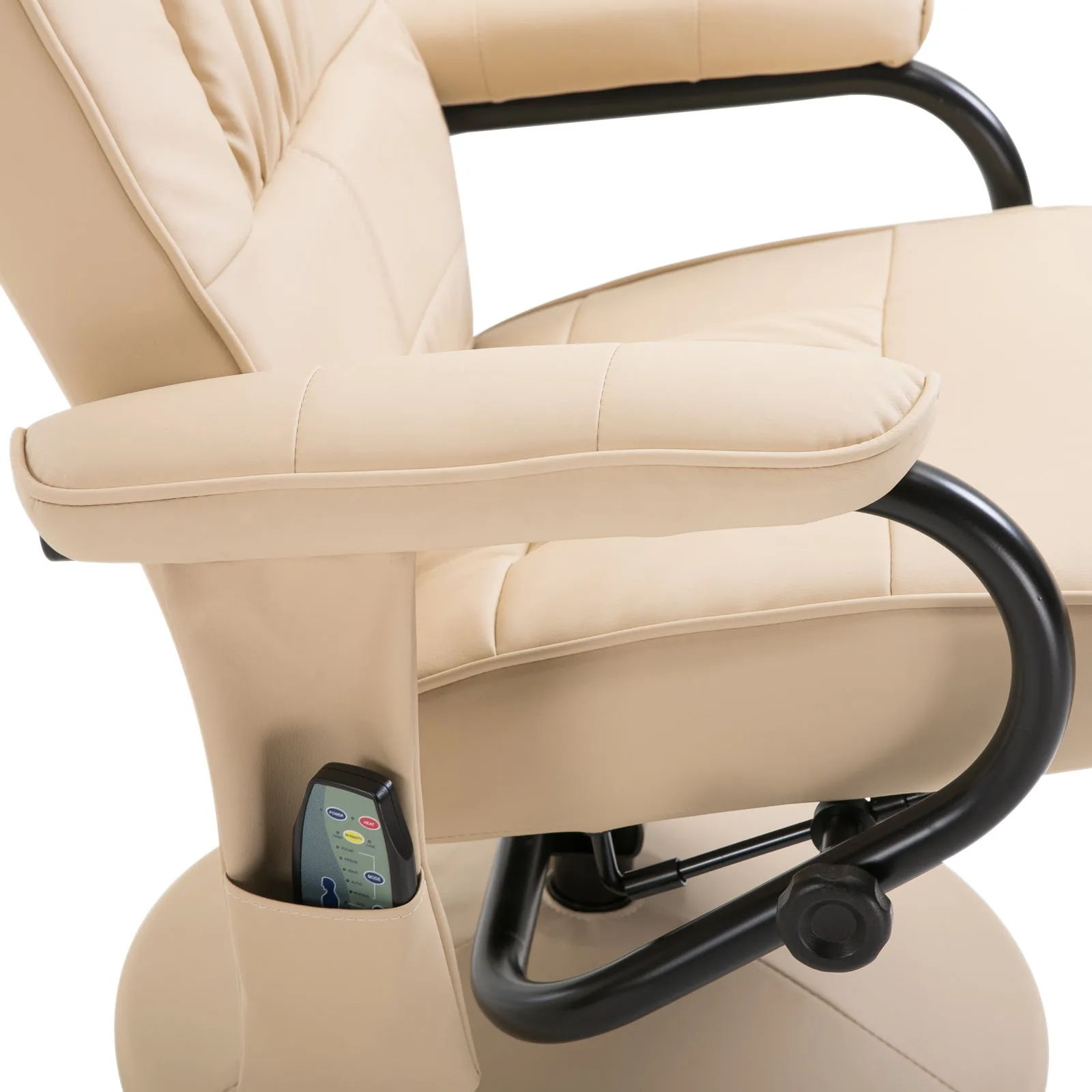 Massage Recliner Chair With Ottoman Set