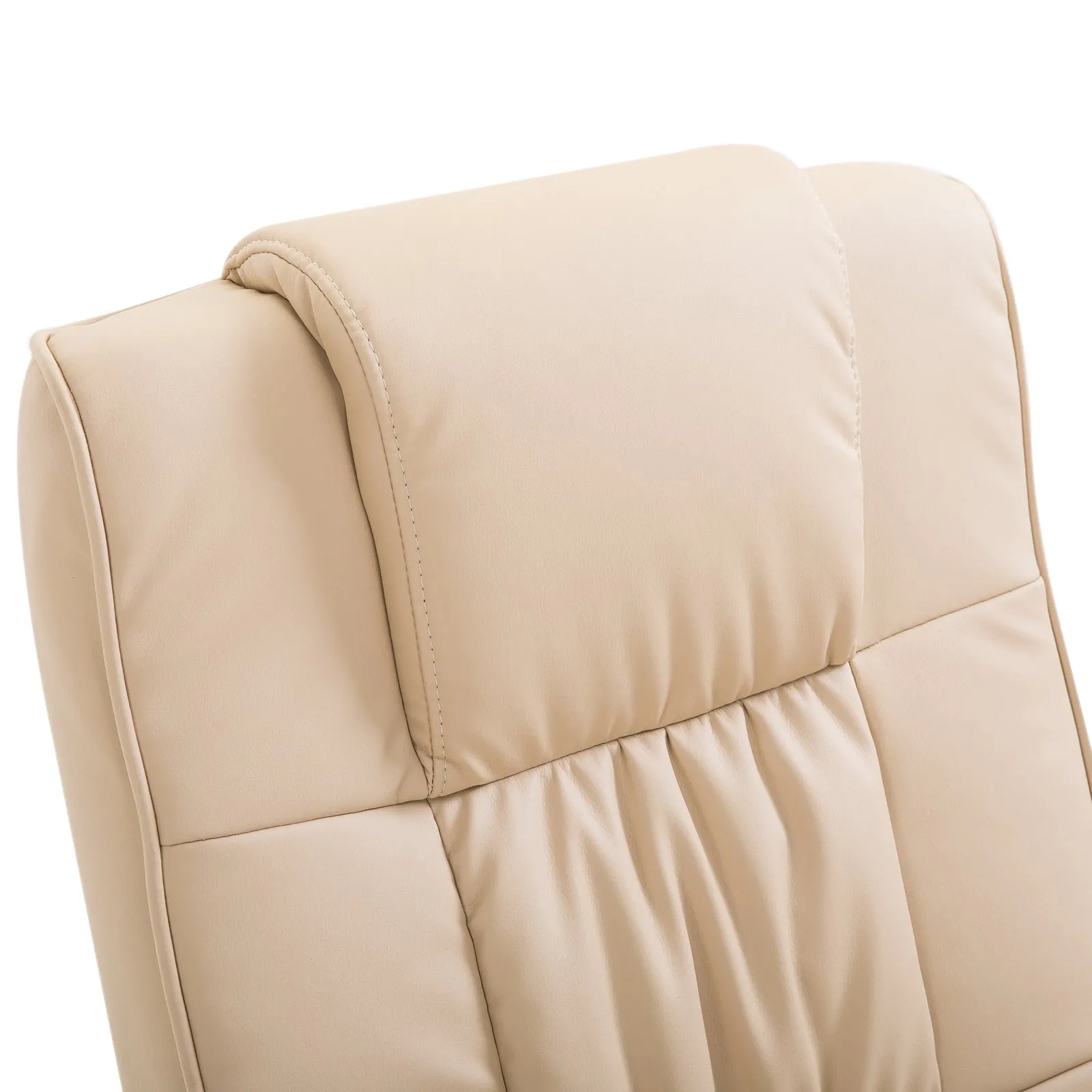Massage Recliner Chair With Ottoman Set