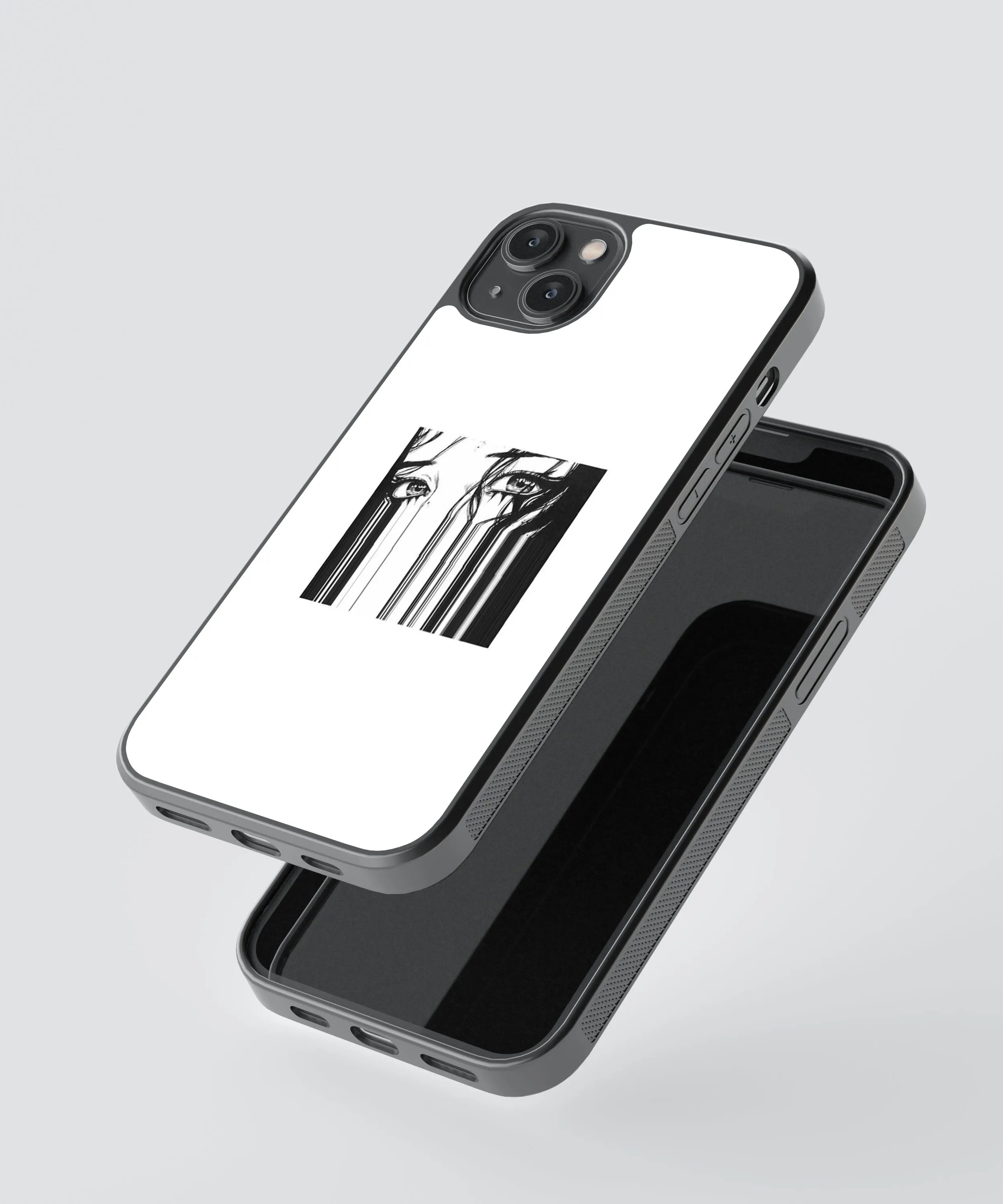 Melting Anime Glass Phone Case Cover