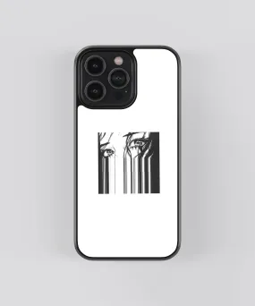 Melting Anime Glass Phone Case Cover