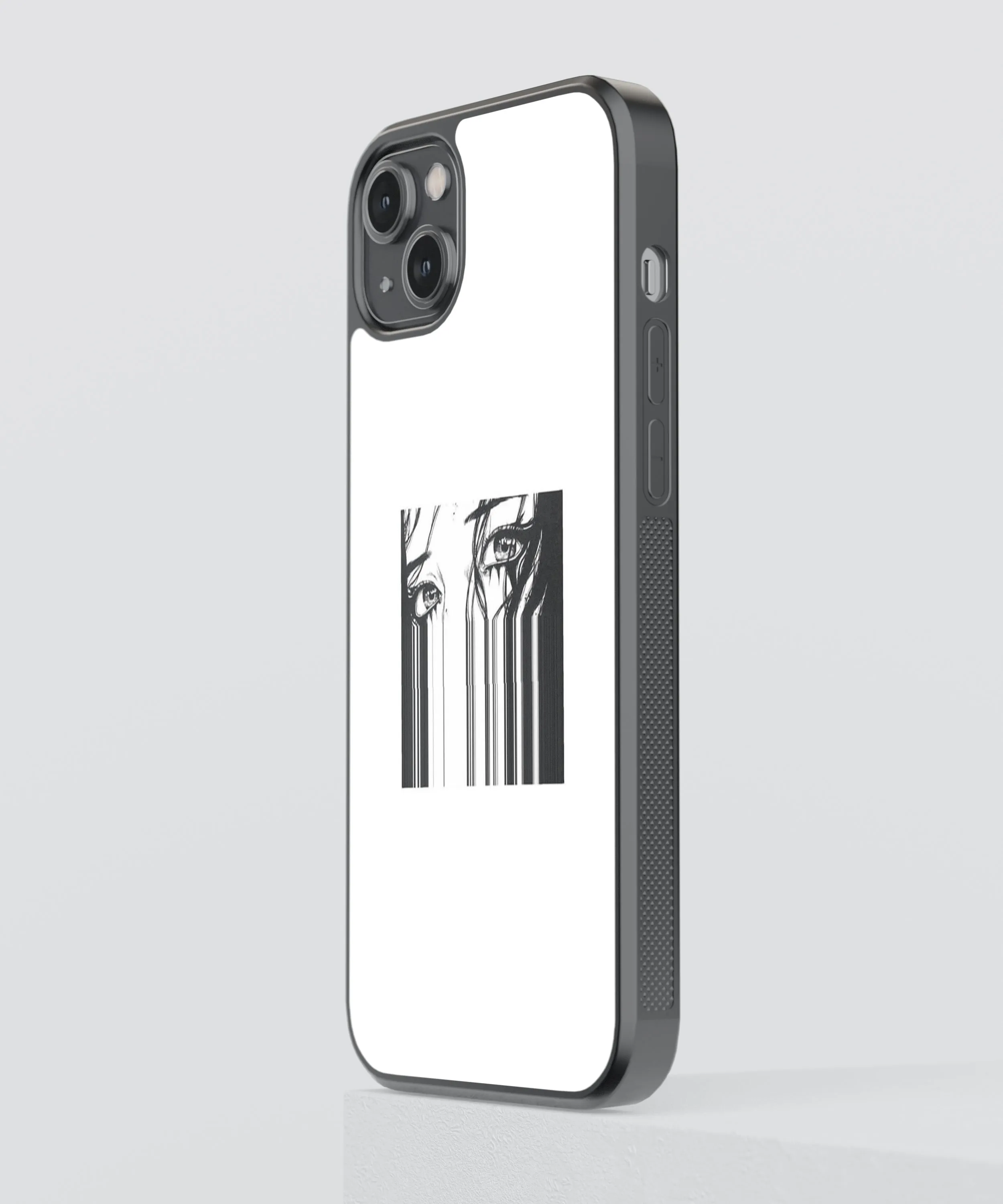 Melting Anime Glass Phone Case Cover