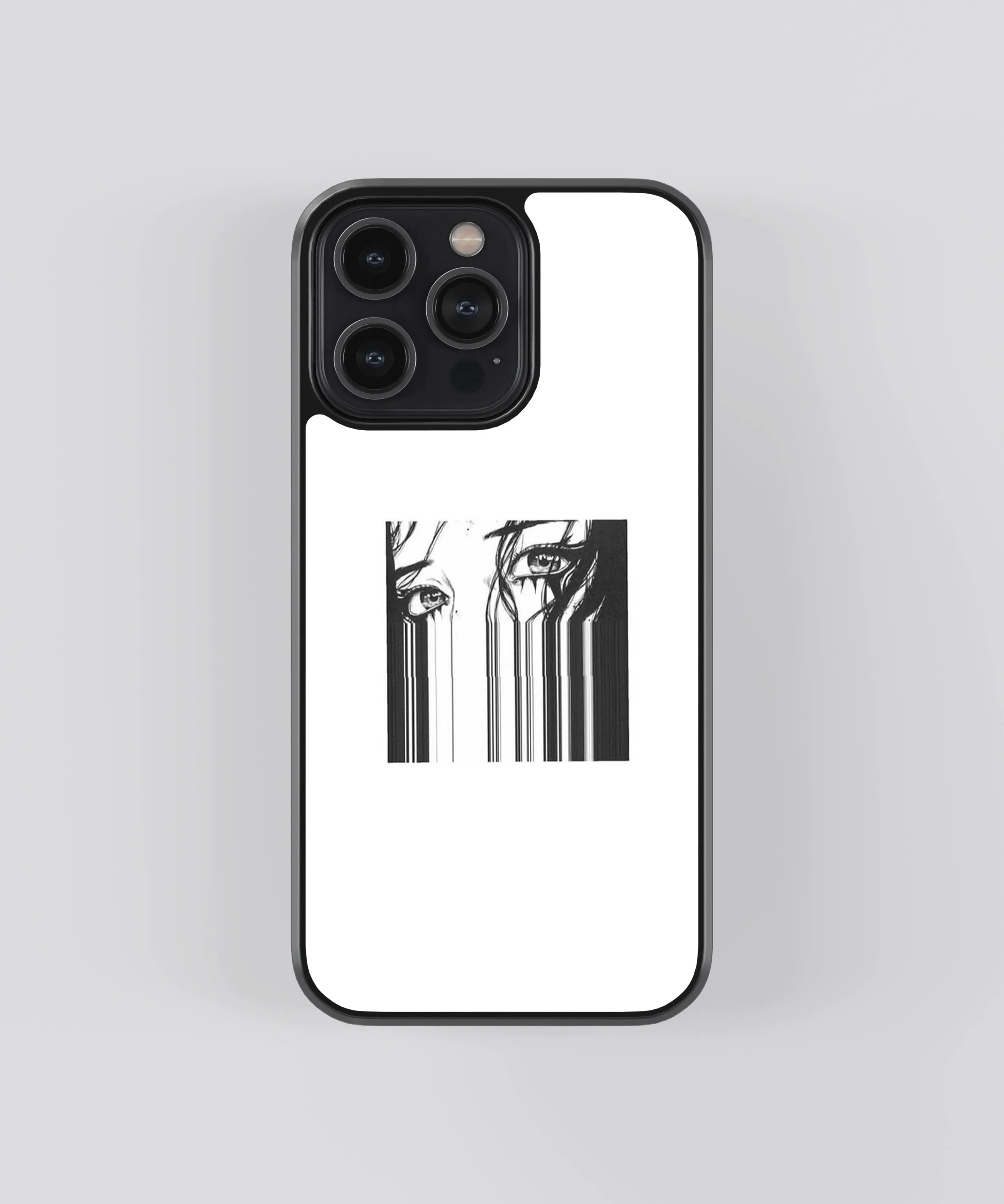 Melting Anime Glass Phone Case Cover
