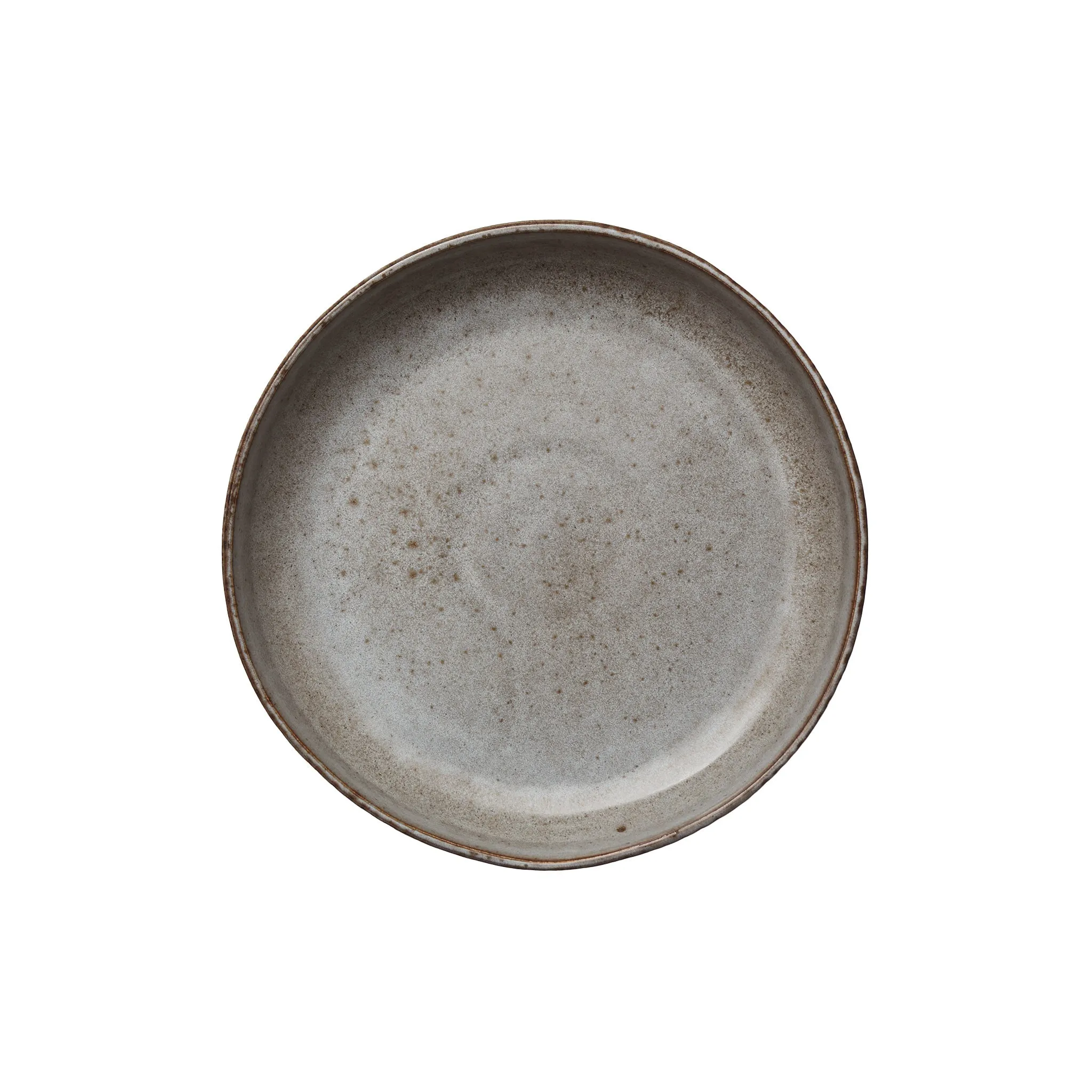 Montijo Plate [Light grey/Brown]