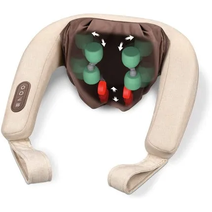 Neck massager Mg 153 with heating and automatic shut-off kneading massage, Beurer