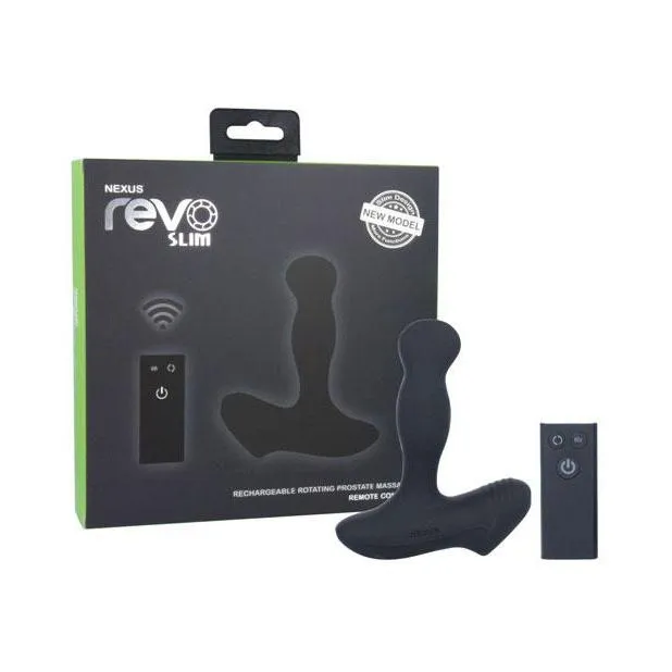 Ultimate Nexus Revo Slim Rotating Prostate Massager - Ergonomic Design for Intense Pleasure and Precision Stimulation