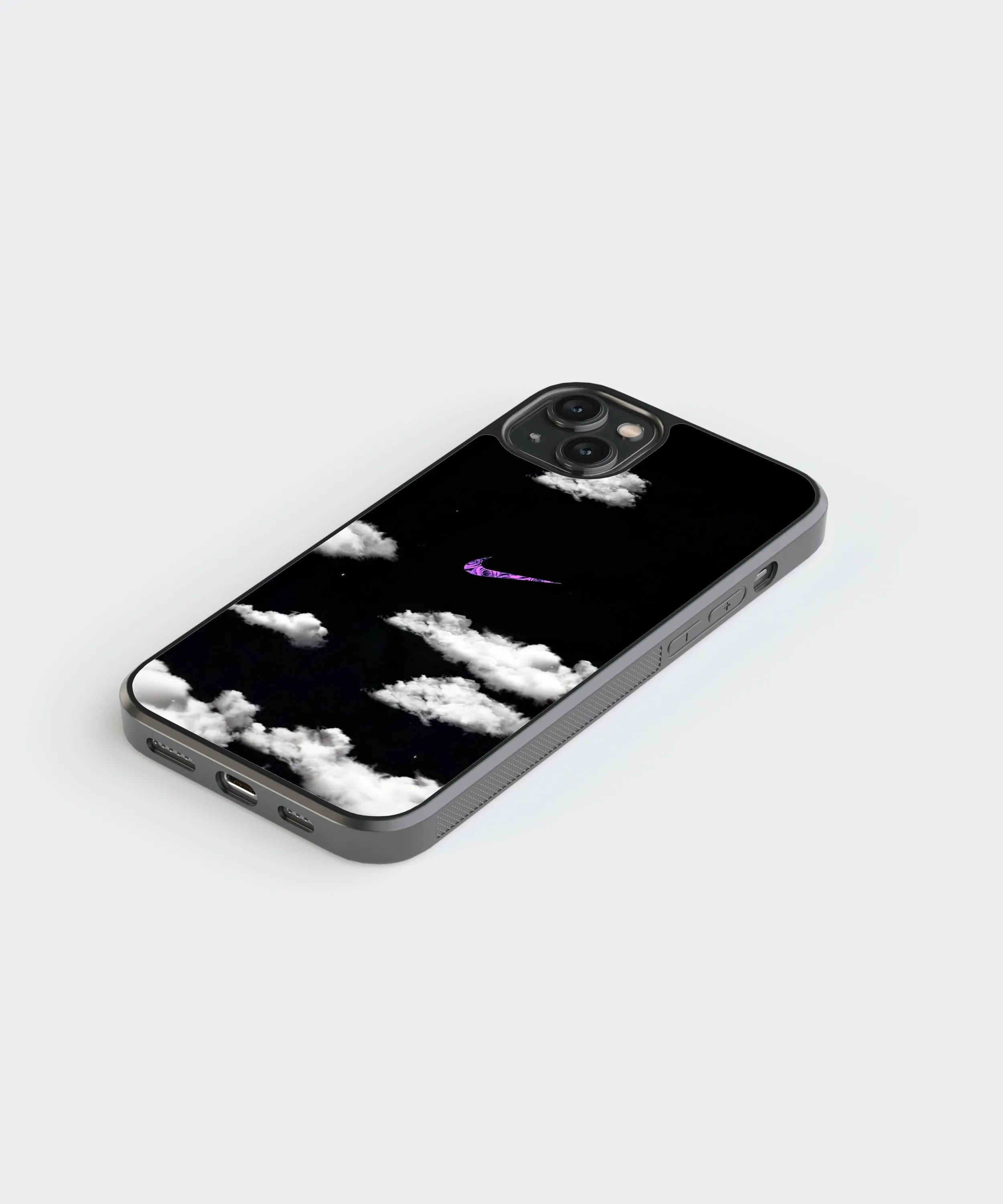 Nike Clouds Glass Phone Case Cover