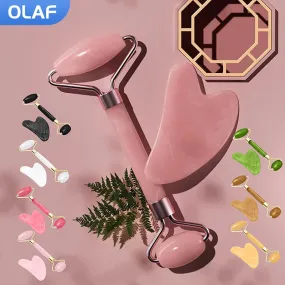Olaf Face Gua Sha Scraper Board Massagers Natural Resin Gua sha Roller Facial Skin Care Spa Massage Tool For Face Neck Skin Body