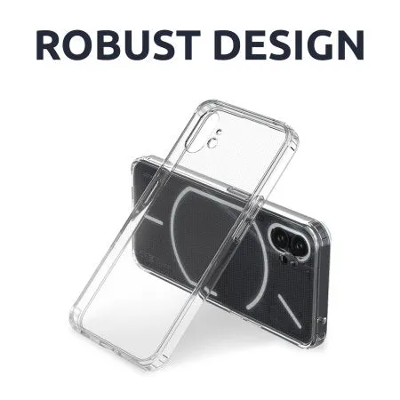 Olixar ExoShield Tough Snap-on Nothing Phone Case (Clear, Special Import)