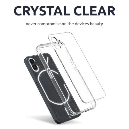 Olixar ExoShield Tough Snap-on Nothing Phone Case (Clear, Special Import)